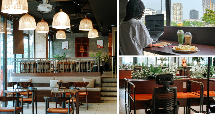 Phát hiện quán cà phê chạy deadline xịn nhất Đà Nẵng: miễn phí máy in, giá đỡ điện thoại, giấy bút,…