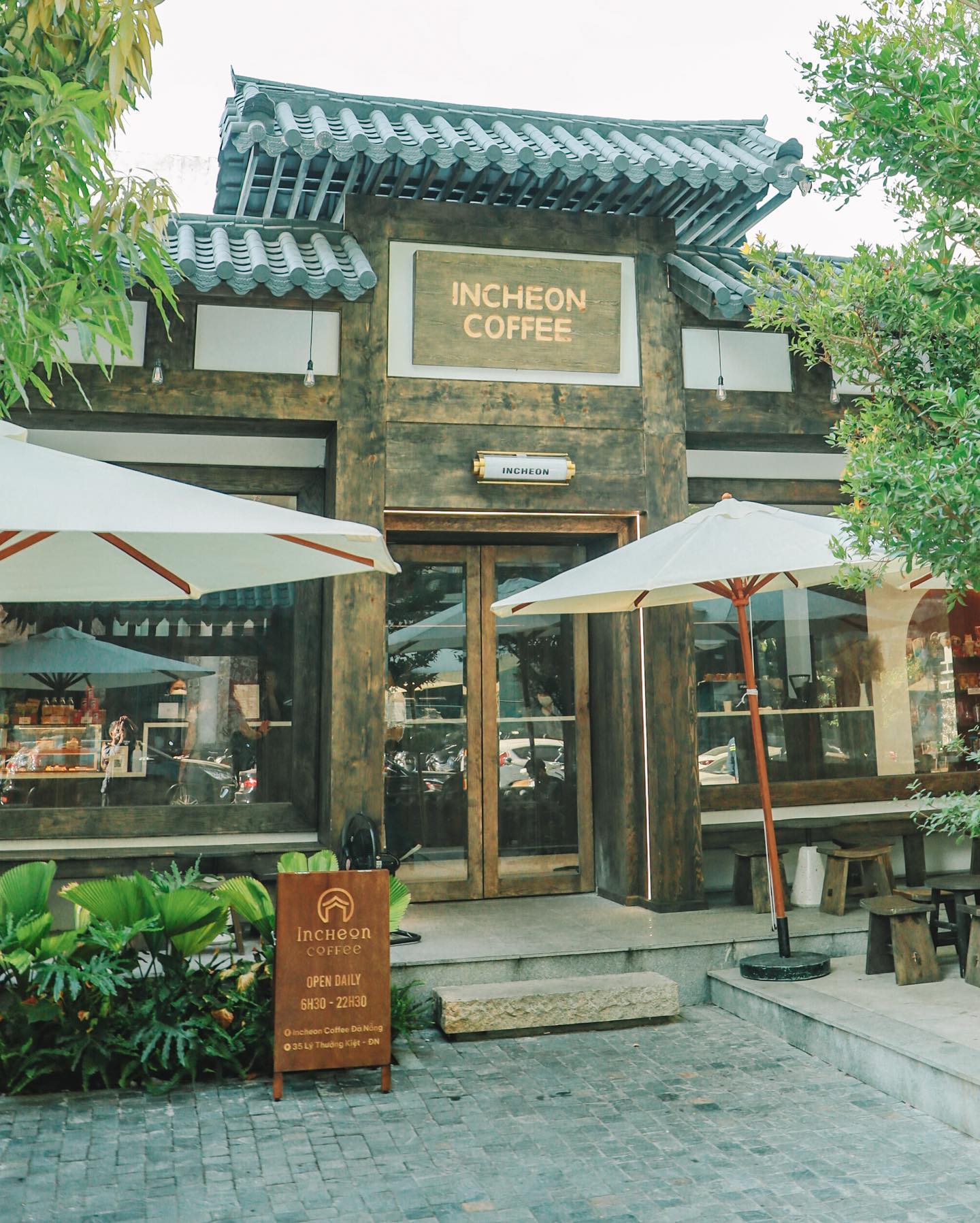 InCheon Coffee mang concept Hàn Quốc xinh xắn.