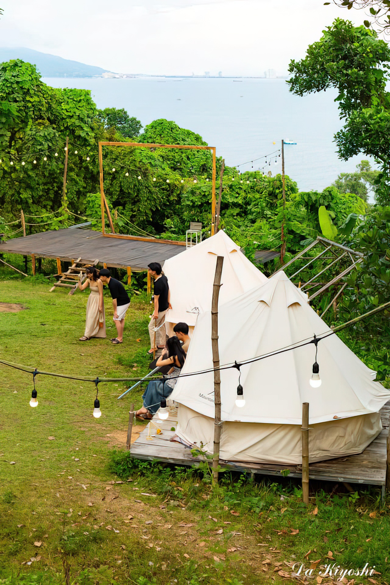 Khu cắm trại tại V Village Hải Vân.