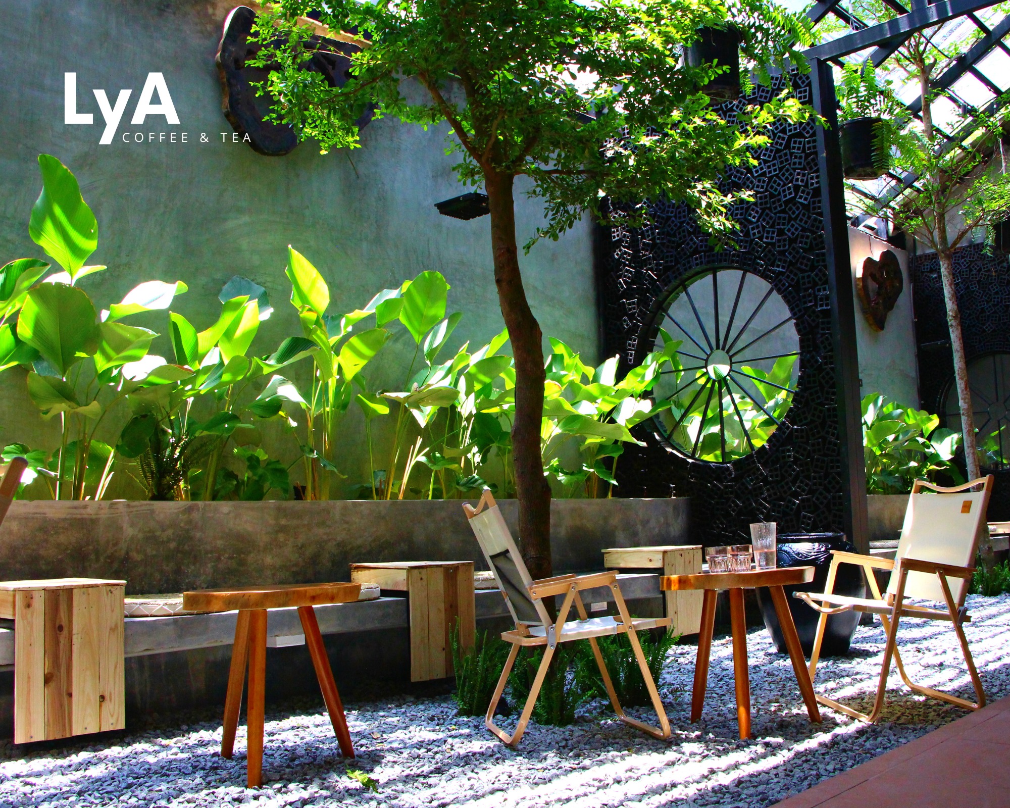 LyA Coffee có chỗ ngồi thoải mái.